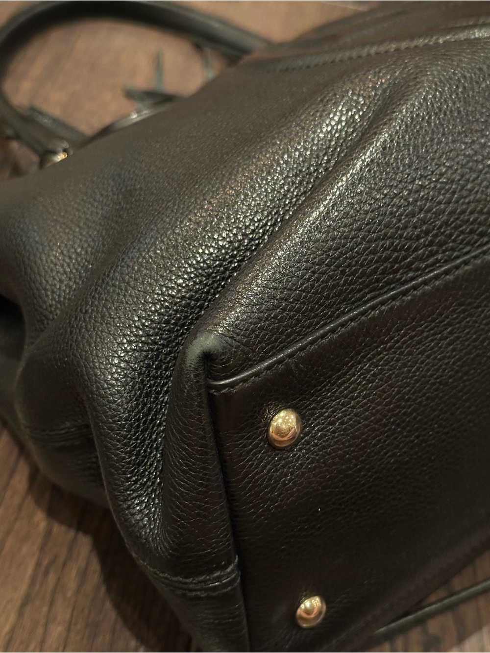 Gucci Black Medium Soho Working Tote Leather Bag - Picture 7 of 15